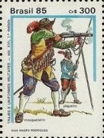 Musketeer and Pikeman (Early 17th century)