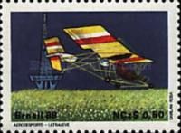 80 Years Alberto Santos Dumont Flights - Ultralight Plane
