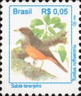 Rufous-bellied Thrush (Turdus rufiventris)