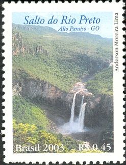 Brazilian Waterfalls - Preto River Falls