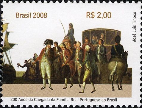 Bicentenary of Portuguese Royal Family Arrival in Brazil