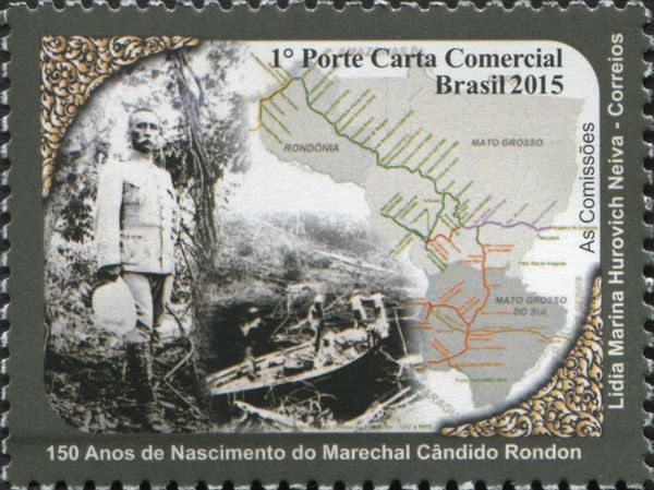 150th of the birth of Marchal Candido Mariano da Silva Rondo