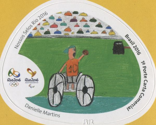 Paralympic athlete (Danielle Martins)
