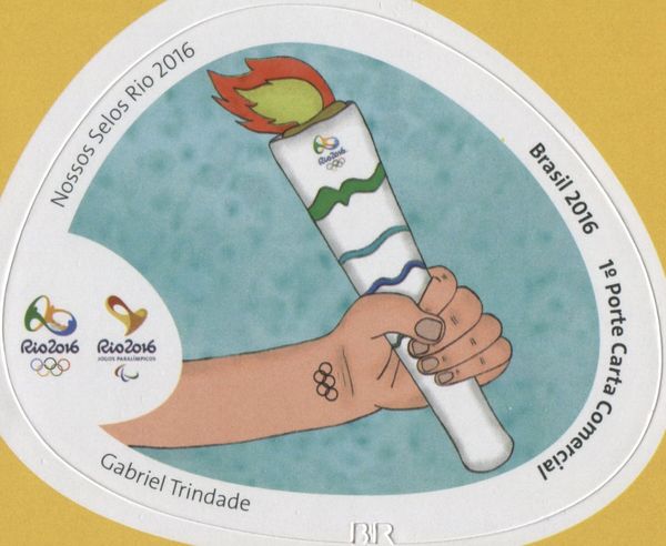Tatoo and Olympic Torch (Gabriel Trindade)