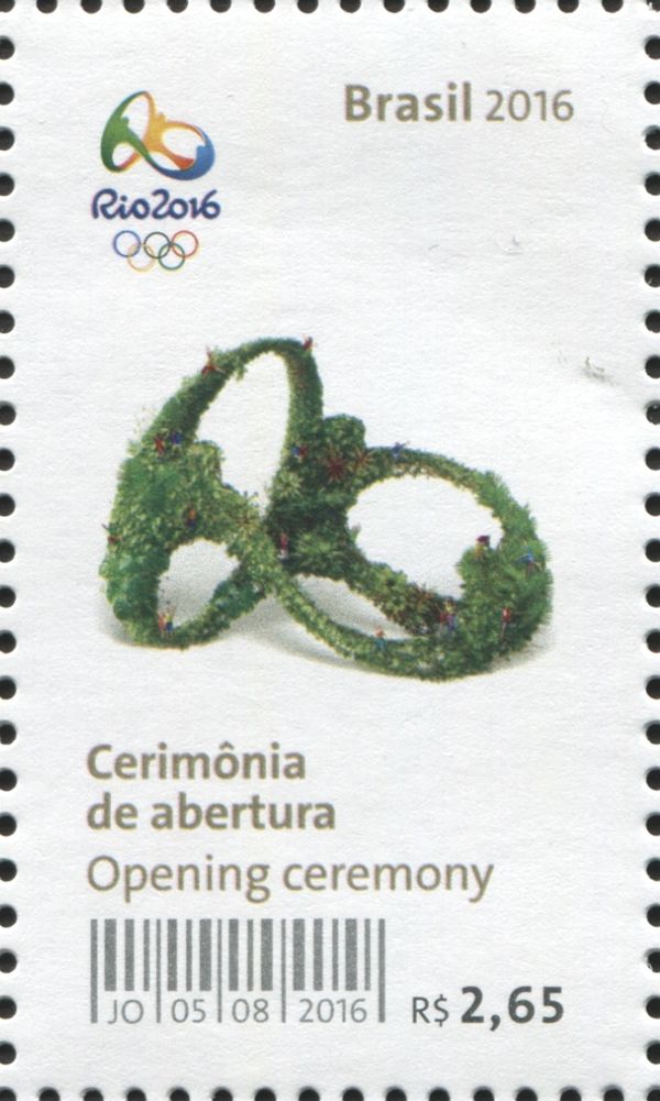 Olympics opening ceremony emblem