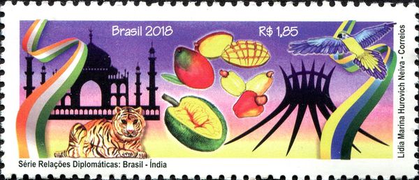 Friendship between Brazil and India, 70th Anniv