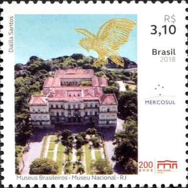 Mercosur Issue: 200th Anniversary National Museum, Rio