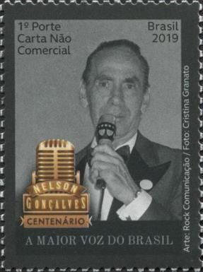 Centenary of birth of Nelson Gonçalves (1919-1998), Singer