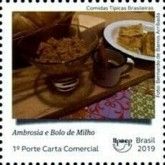 Ambrosia and Corn Cake
