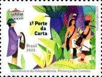 Independence Bicentenary - Presence of the Post Office