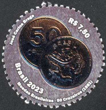 50 Cruzeiros Coin of 1981