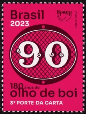 90 Reis Stamp of 1843