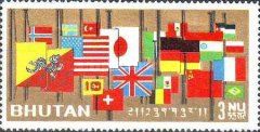Flags of the World at Half-mast