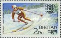 Downhill skiing.