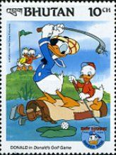 Donald in "Donald’s Golf Game"