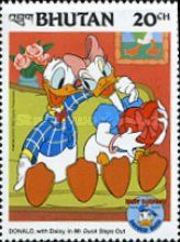 Donald with Daisy in "Mr. Duck Steps Out"