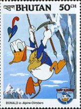 Donald in "Alpine Climbers"