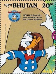 Donald in "The Three Caballeros"