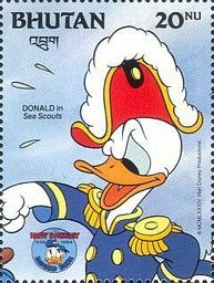 Donald in Sea Scouts