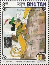 Rapunzel - The Prince ascends the tower - Mickey