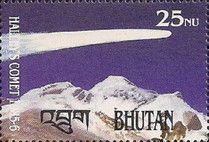 Comet over Himalayas