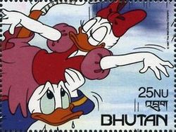 Ice sport - Couples ice dancing - Donald, Daisy