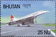 Concorde jet
