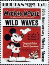Walt Disney´s Mickey Mouse in "Wild Waves, 1929"
