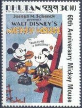 Walt Disney´s Mickey Mouse in "Building a Building, 1933"