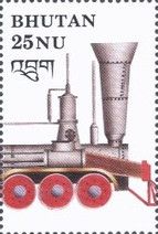 Steam Locomotive The John Stevens - 1849