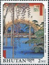 "Inside Kameido Tenjin Shrine"