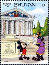 The Temple of Artemis at Ephesus - Mickey, Goofy