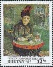 Agostina Segatori sitting in the Café du Tambourin, van Gogh