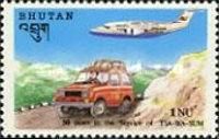 Mail truck, plane