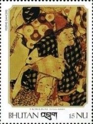 "Festive Dancers" (detail)