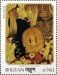 "Festive Dancers" (detail)