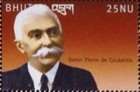 Baron Pierre de Coubertin (1863-1937)