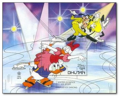 Ice sport - Couples ice dancing - Donald, Daisy, Goofy, ,,,
