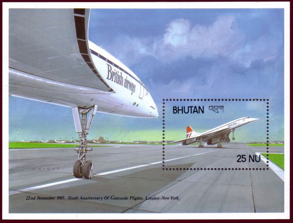 Concorde jet