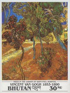 Trees in the Garden of Saint-Paul Hospital