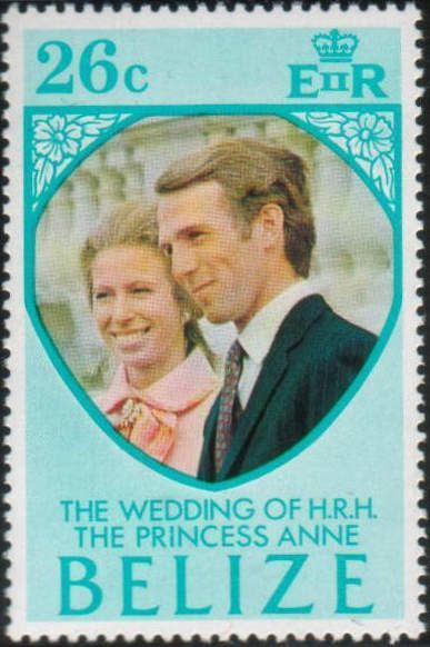Princess Anne and Captain Mark Phillips