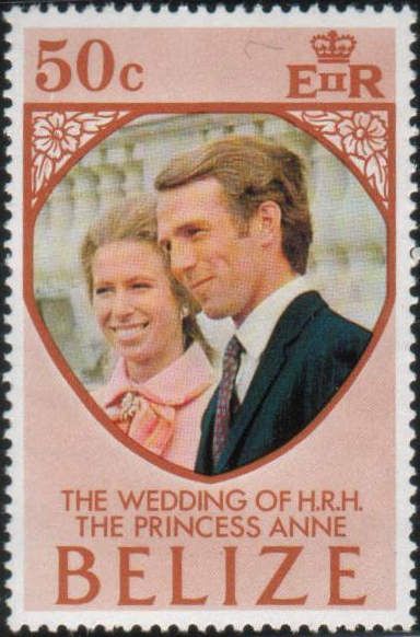 Princess Anne and Captain Mark Phillips