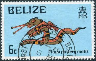 Fire Snake (Maya pottery motif)