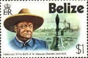 Churchill in Stetson and Williamsburg Liberty Bell