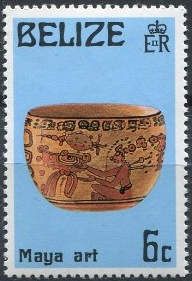 Bowl with Seated Figure Design