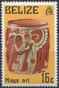 Vase with Costumed Priest Design