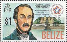 John Lloyd Stephens (1805-1852), and Mayan Temple