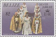 Queen and Bishops in Procession through the Choir