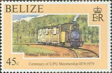 Stann Creek Railway Mail, 1910