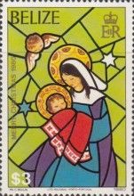 Virgin Mary, Baby Jesus and Angel